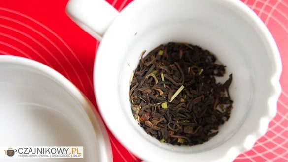 Czerwona herbata Pu-Erh Fitness liście