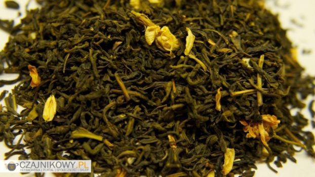Herbata zielona Jaśminowa z Kwiatkami