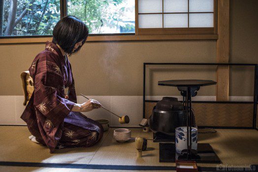 Japonia okiem herbacianego turysty: Ceremonia herbaciana w Juan Kioto