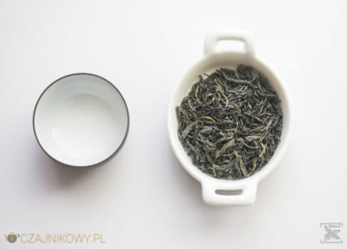 Zielona herbata En Shi Yu Lu, susz