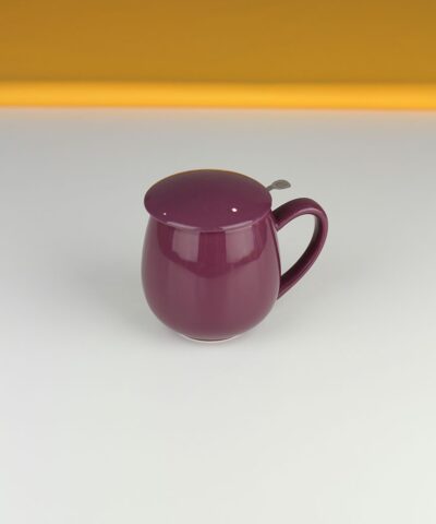 Najlepszy kubek do parzenia herbaty purpurowy 0,35l